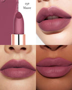 Matte Velvet Lipstick Long Lasting, Mauve Cream Smooth Lipstick for Women