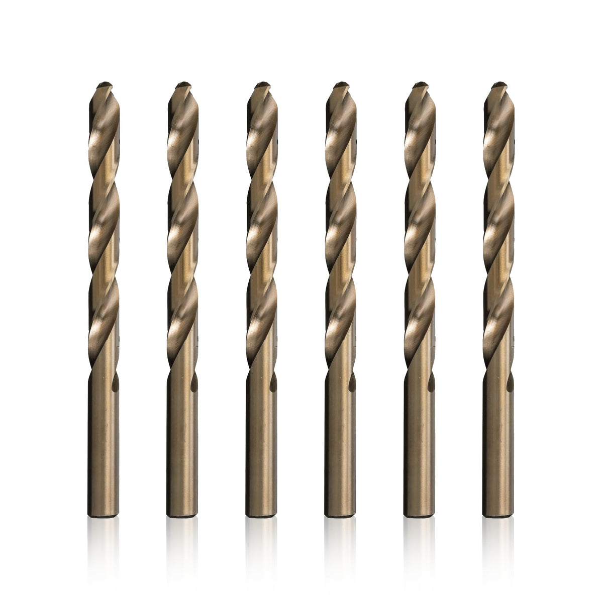 Drill America 15/32" Cobalt Heavy Duty Drill Bit (Pack of 6), D/ACO Series