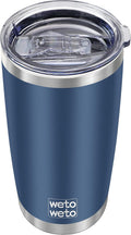 20oz Tumbler, Stainless Steel Vacuum Insulated Coffee Travel Mug, Double Wall Powder Coated Insulated Coffee Mug