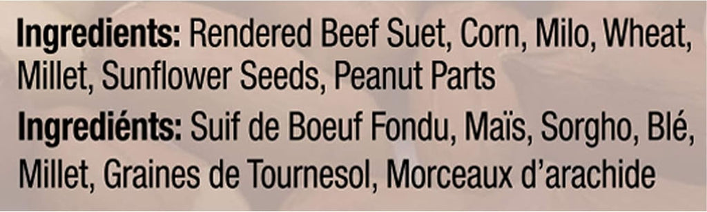 DD18-10, Peanut Crunch Suet Cake - 10 Pack