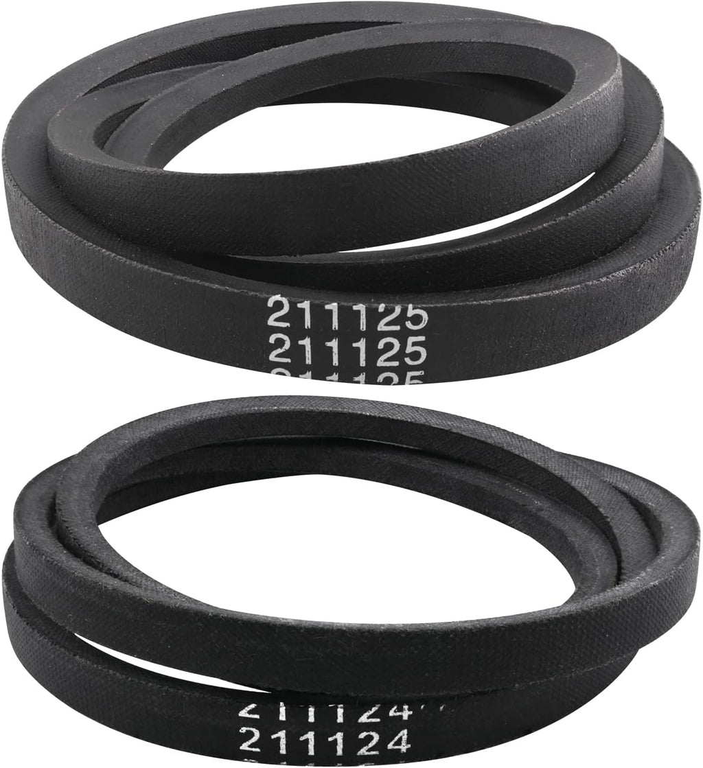 12112425 Washer Belt Kit 211124 211125 Belt Replacement part Compatible with Maytag Whirlpool Washing Machine Replaces for 12112425VP PS2005284 AP4011179 210024 22002570