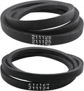 12112425 Washer Belt Kit 211124 211125 Belt Replacement part Compatible with Maytag Whirlpool Washing Machine Replaces for 12112425VP PS2005284 AP4011179 210024 22002570