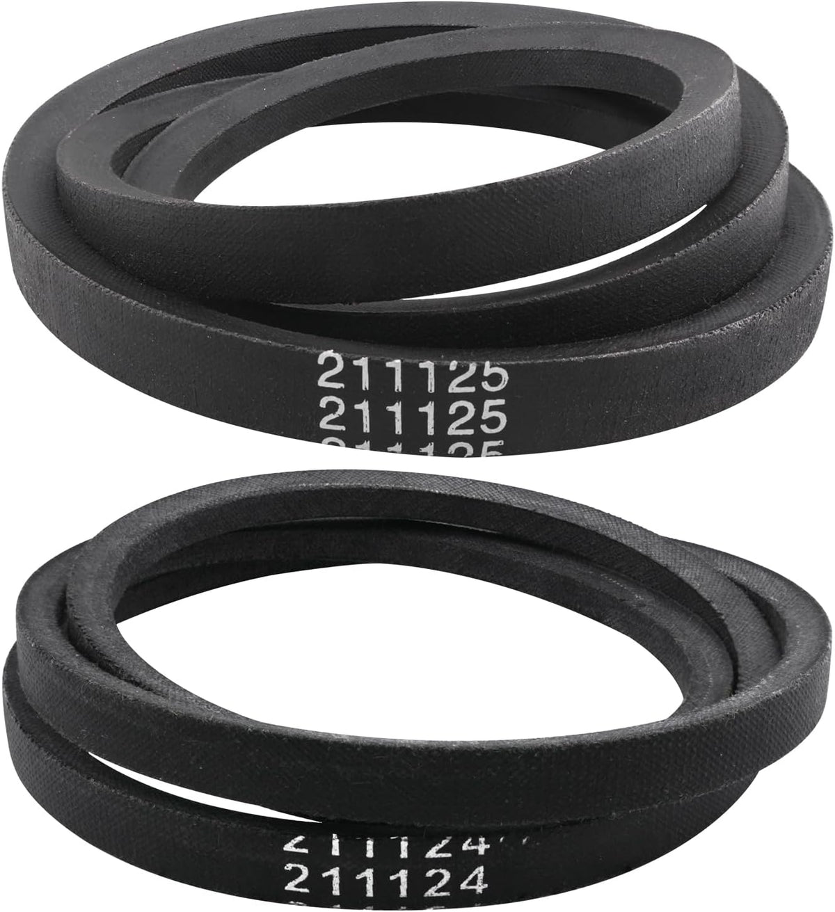 12112425 Washer Belt Kit 211124 211125 Belt Replacement part Compatible with Maytag Whirlpool Washing Machine Replaces for 12112425VP PS2005284 AP4011179 210024 22002570
