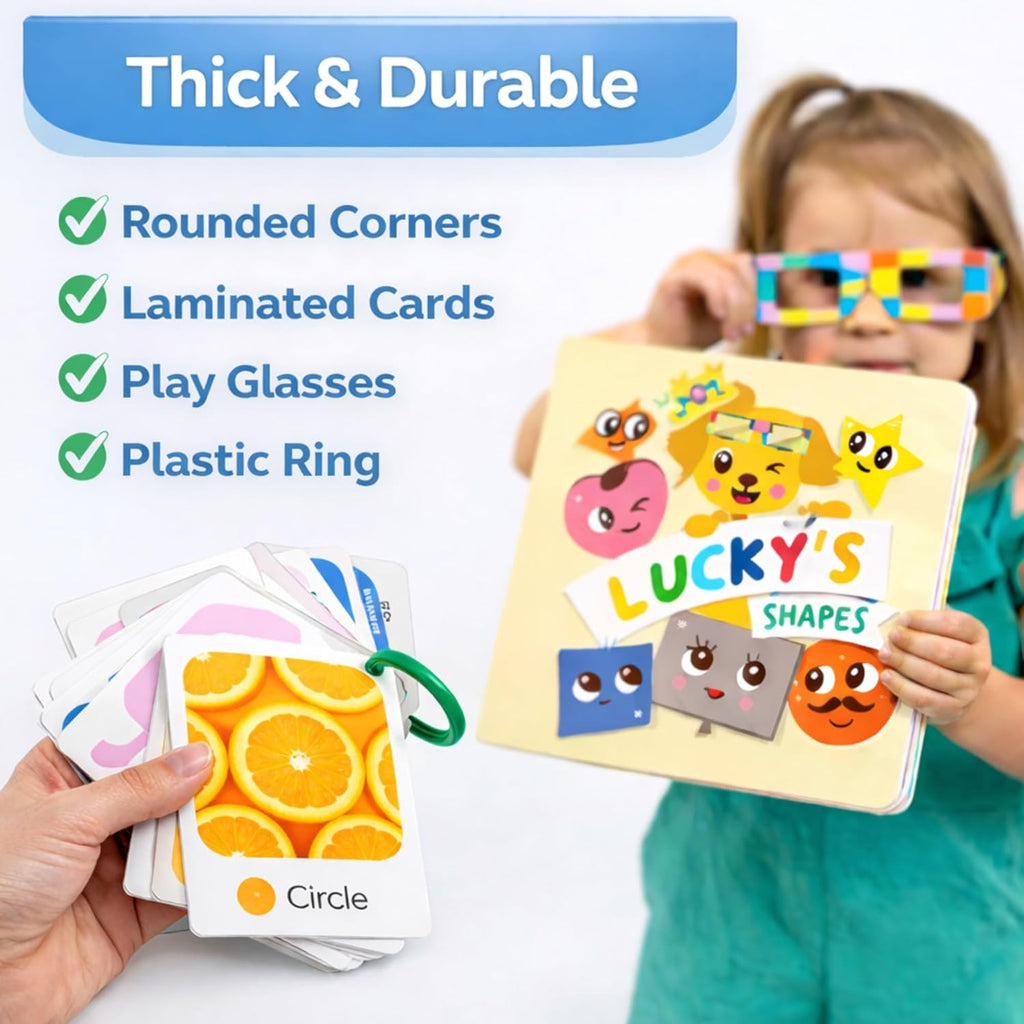 Books, Toddler Flash Cards, and Puzzles – Educational Toys and Birthday Gifts for 1, 2, 3 Year Old Girl, Preschool