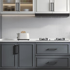 10 Pack 5 Inch Matte Black Cabinet Handles Kitchen Drawer Pulls