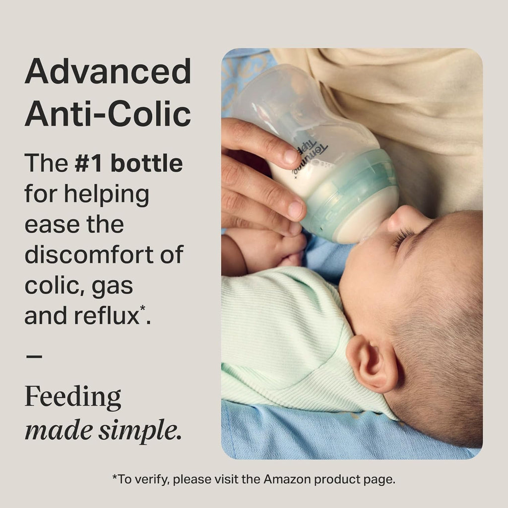 Natural Start Anti-Colic 5 oz BPA Free Baby Bottles, 0+ Months, Slow Flow Breast-Like Nipple, Self Sterilizing