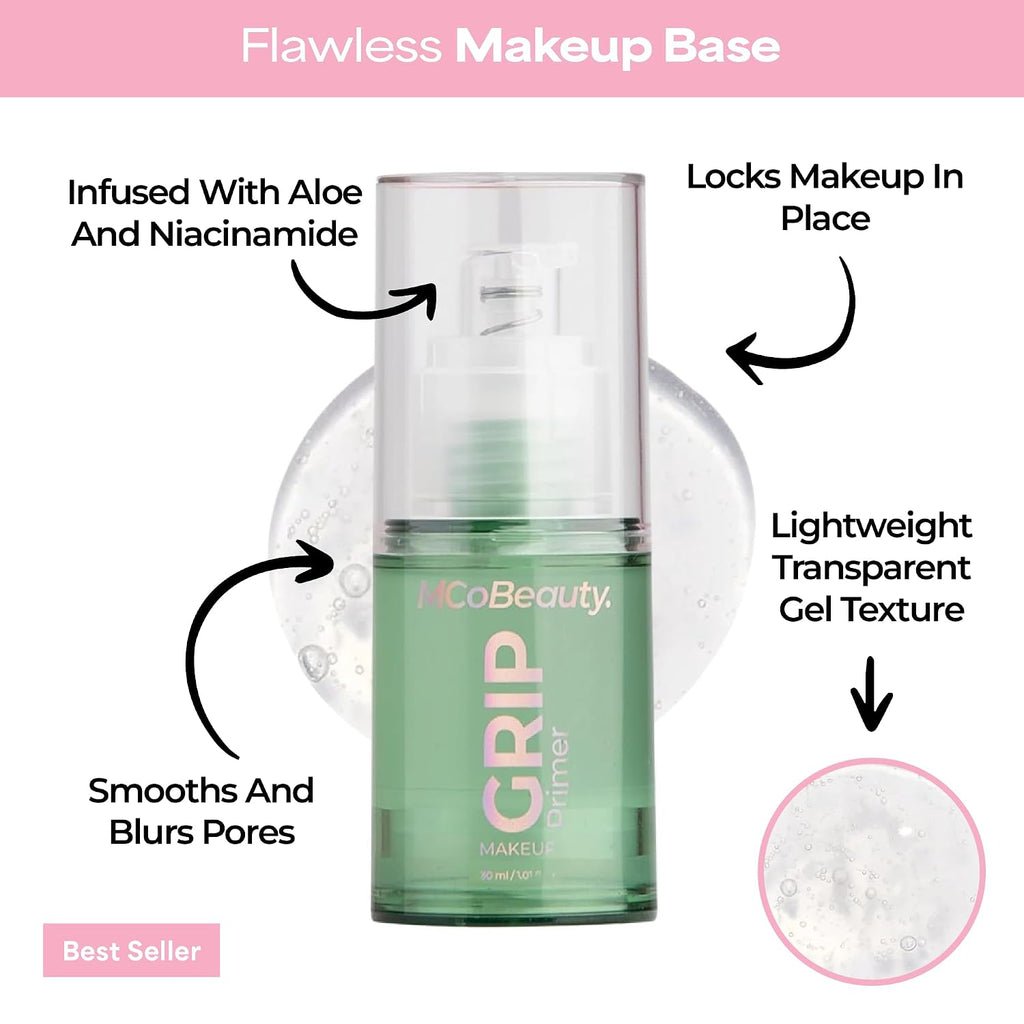 Grip Primer & Grip Setting Spray Makeup Base Set