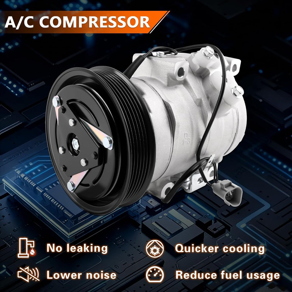 Air Conditioner AC Compressor with A/C Clutch for 1999-2003 ES300 3.0L