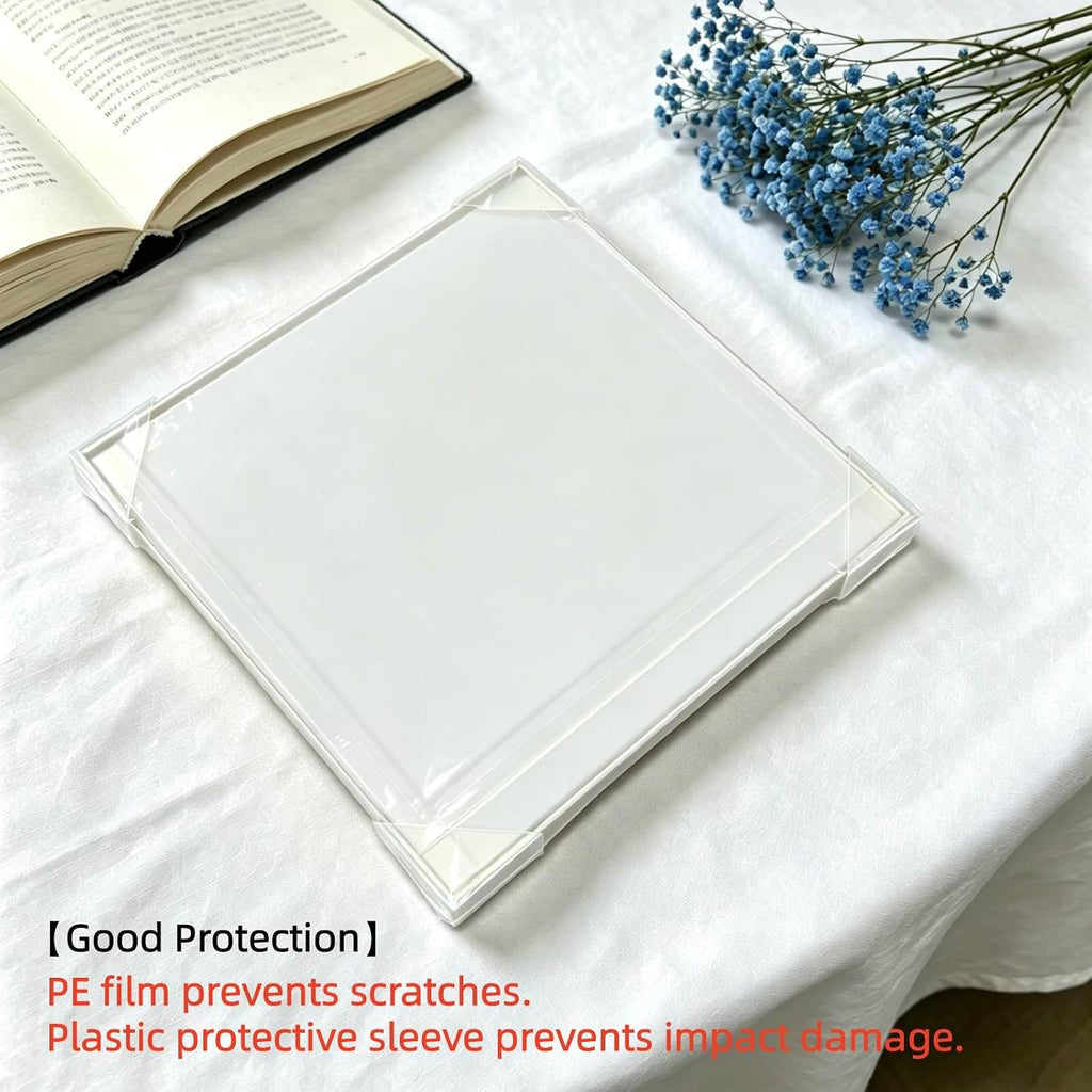 Large White Gift Box with Lid 12x12x10 Inches White Box