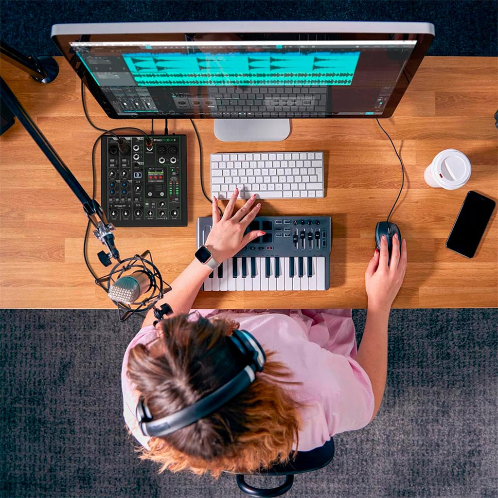 ProFX6v3+ 6-Channel Professional Analog Mixer with USB, Onyx Mic Preamps, GigFX Effects Engine, and Bluetooth | Onyx