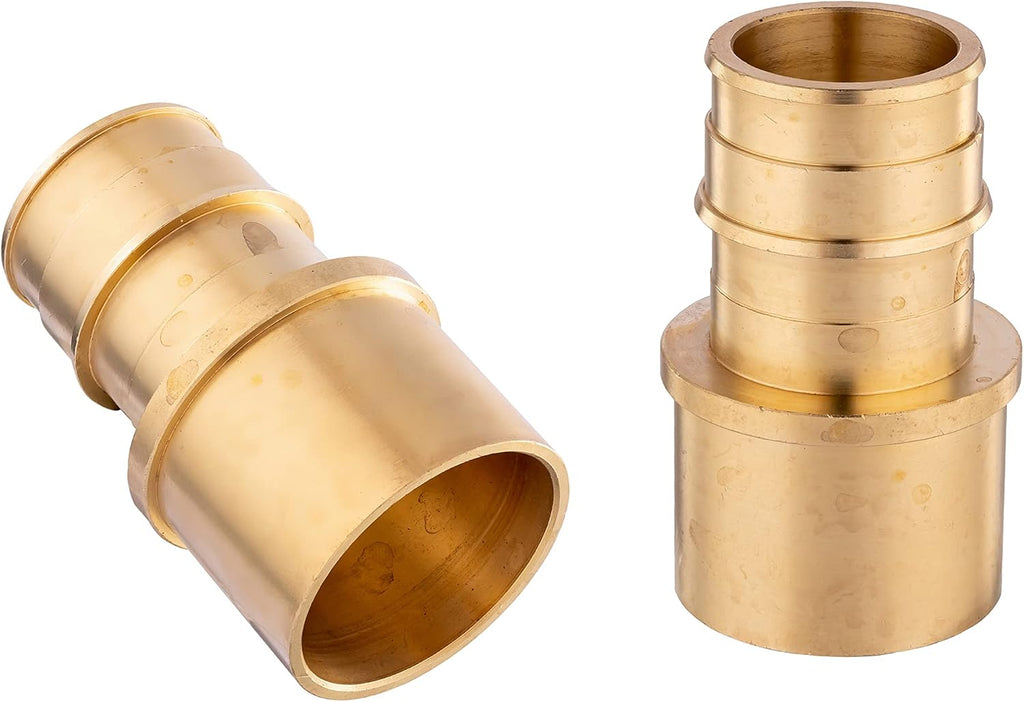 2Pcs EFIELD Pex A Expansion 3/4" x 1" Male Sweat Adapter(PEX1960070-2)