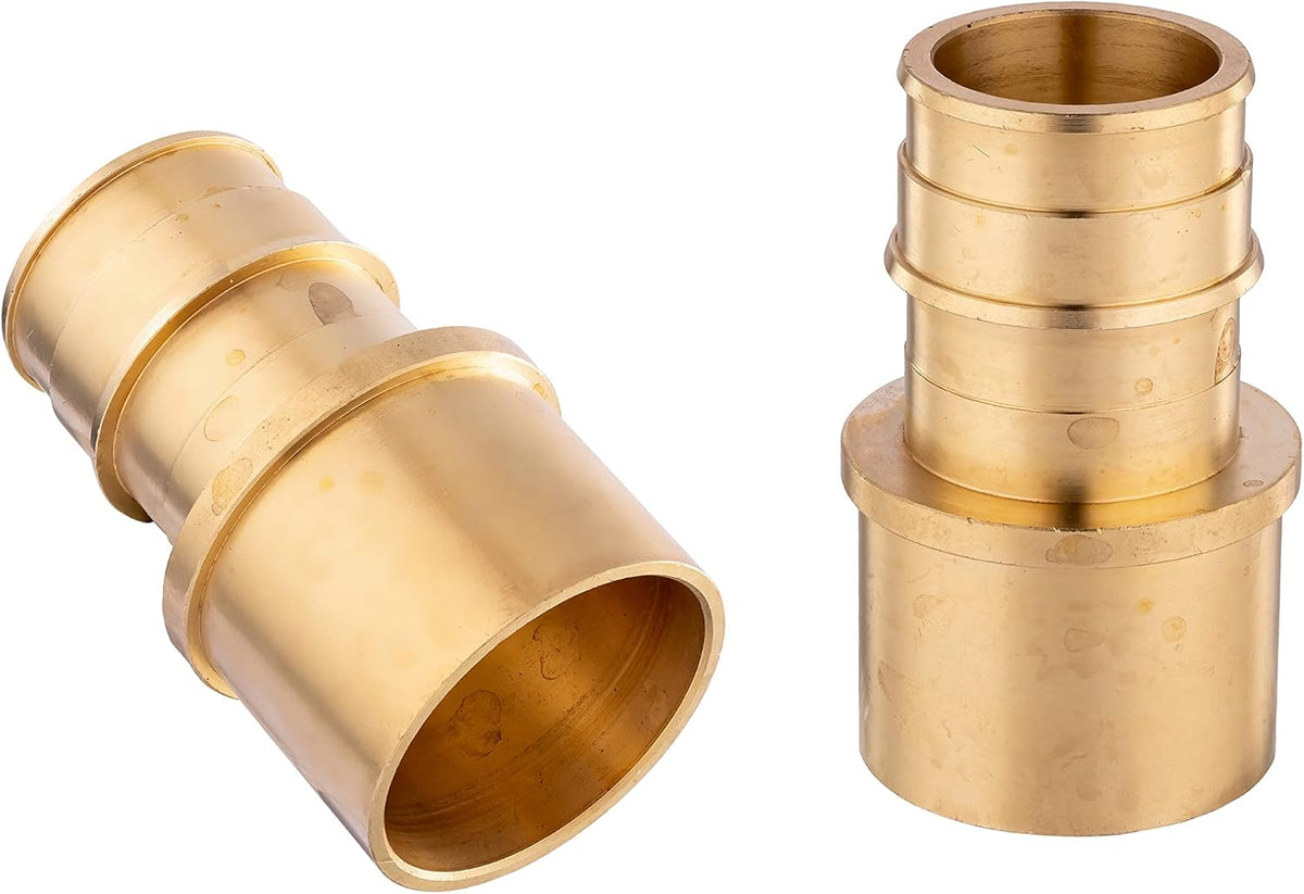 2Pcs EFIELD Pex A Expansion 3/4" x 1" Male Sweat Adapter(PEX1960070-2)