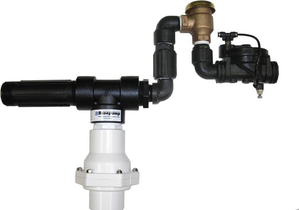 HB1000-AVB Water Powered Backup Sump Pump System | Reliable Auto Sump Pump Backup System with AVB Back-flow Preventer