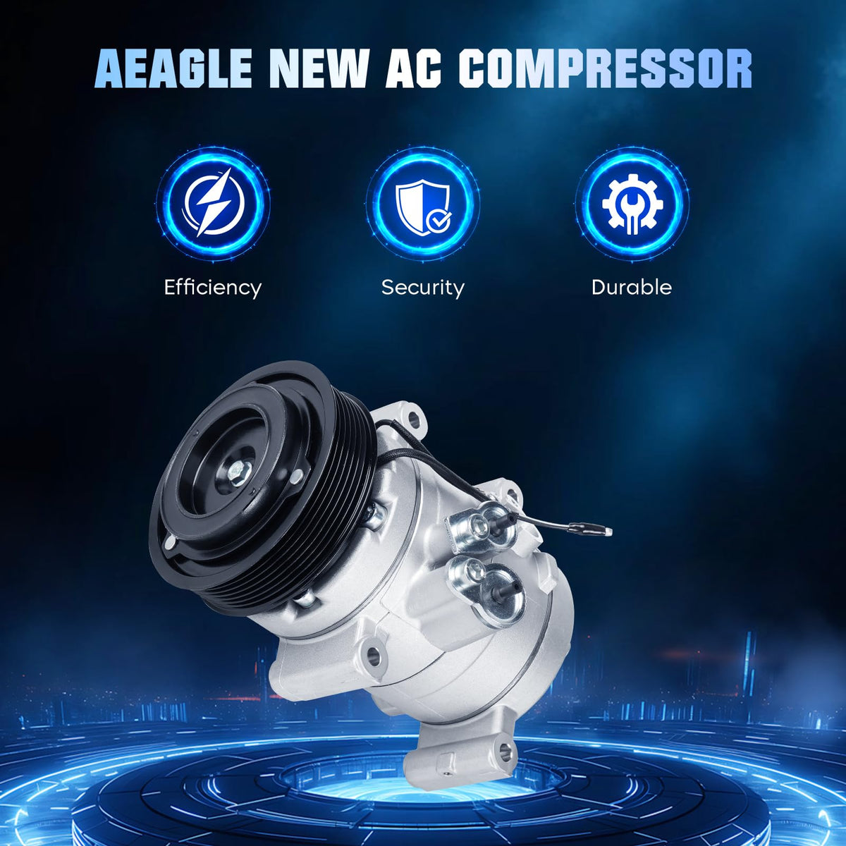 AC Compressor for Toyota Tacoma 2.7L 4.0L 2005-2015