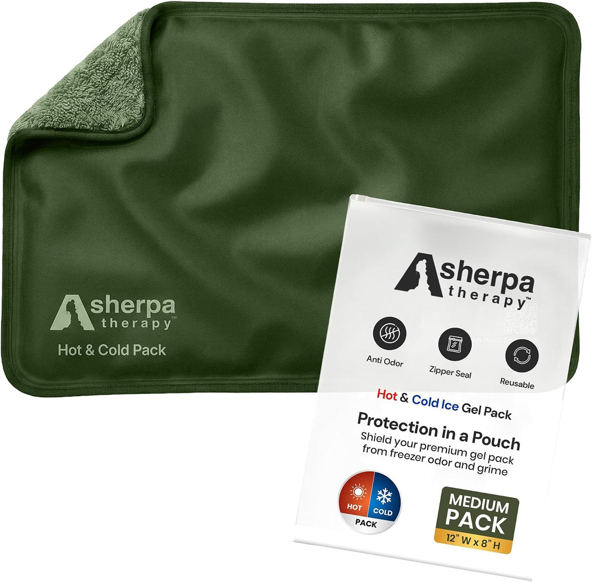 Flexible Hot and Cold Gel Pack Medium 8" x 12"