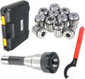 kimllier ER32 R8 Collet Chuck Holder Set with ER32 Collet Set and Wrench