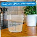 Plastic Measuring Bucket 5l with Handle and Airtight Lid