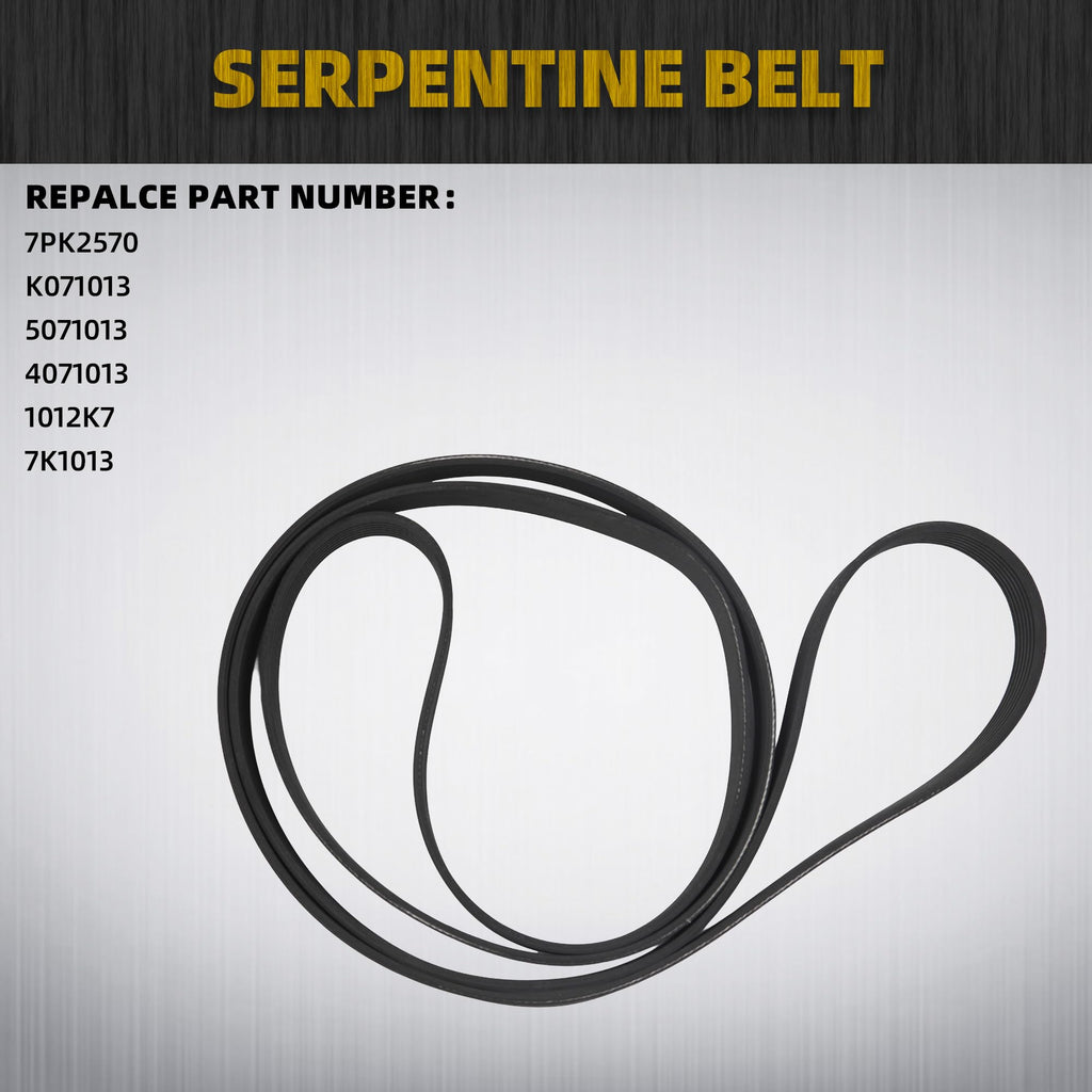 Dasbecan Engine Serpentine Drive Belt Tensioner Idler Pulley Kit