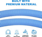 1.5" Pool Vacuum Hoses for Inground Automatic Cleaners, Blue