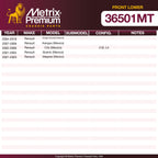 Metrix Premium Chassis Parts - Front Lower Axle Support Bushing