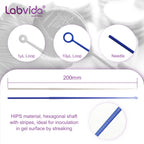 20pcs Plastic Petri Dishes 90x15mm, Inoculating Loops, LVAE002