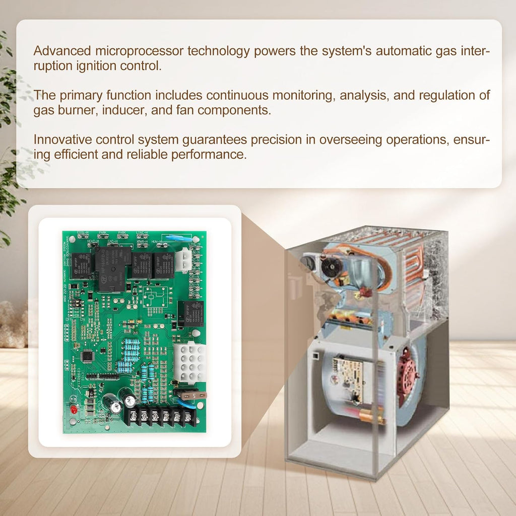 50A55-743 Furnace Control Circuit Board Fit for White-Rodgers/Goodman Model