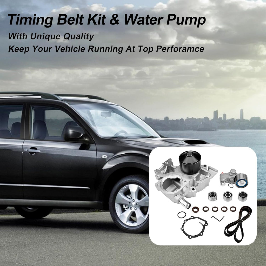 Timing Belt Kit Water Pump Fit For 06-12 Subaru Forester Outback 2.5L