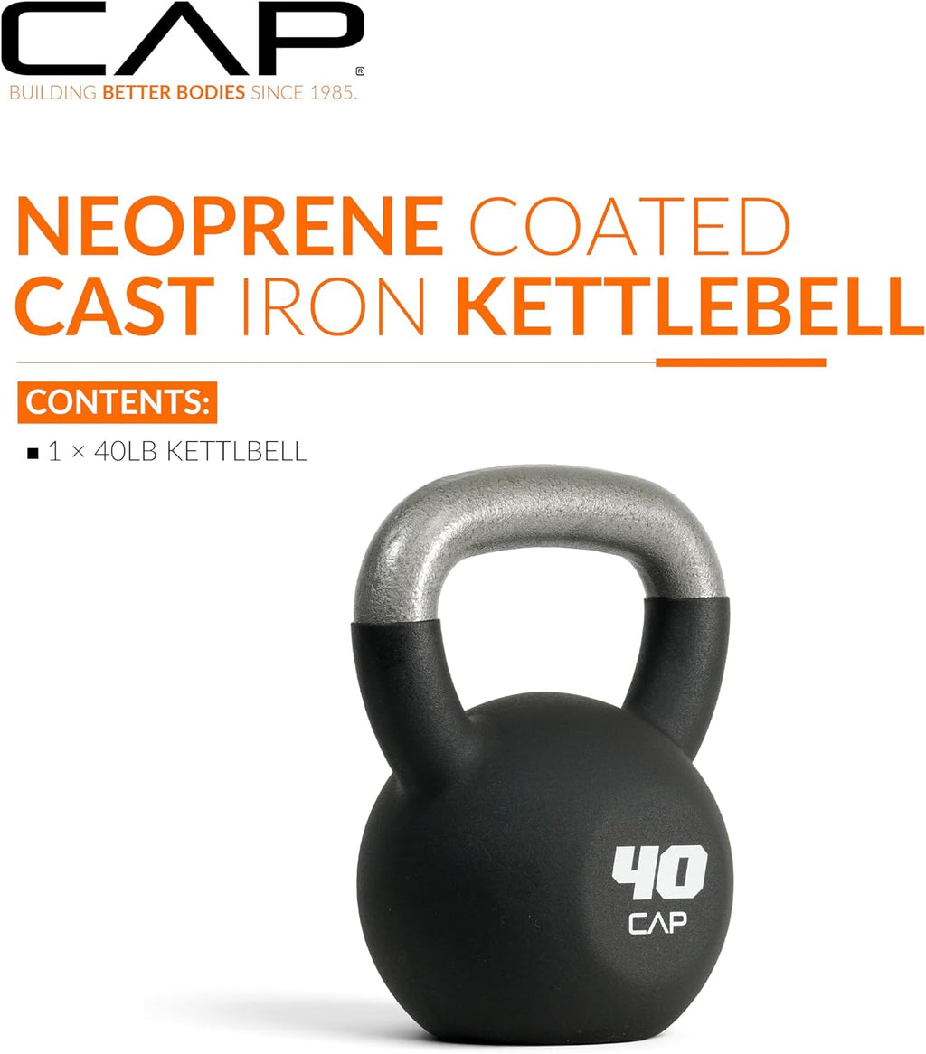 Neoprene Coated Kettlebells - Multiple Sizes