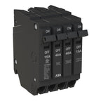 ABB Q-Line THQLQ154015 • Quad Circuit Breaker • 120/240 VAC