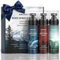 Men’s Body Spray Set – Body Spray for Men,Deodorizing Body Mist Refreshing Spray, Aluminum-Free Cologne for Him
