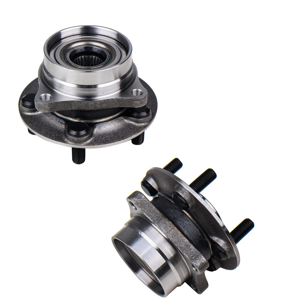 KUSATEC 513265 [2-Pack] Front Wheel Bearing and Hub Assembly