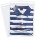 12" x 18" (100 Count) Clear Poly Bags with Suffocation Warning
