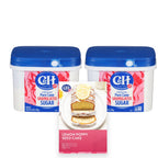 Granulated Sugar, 3.5 lb Easy-Baking Tub, 2 Pack - with Recipe Card