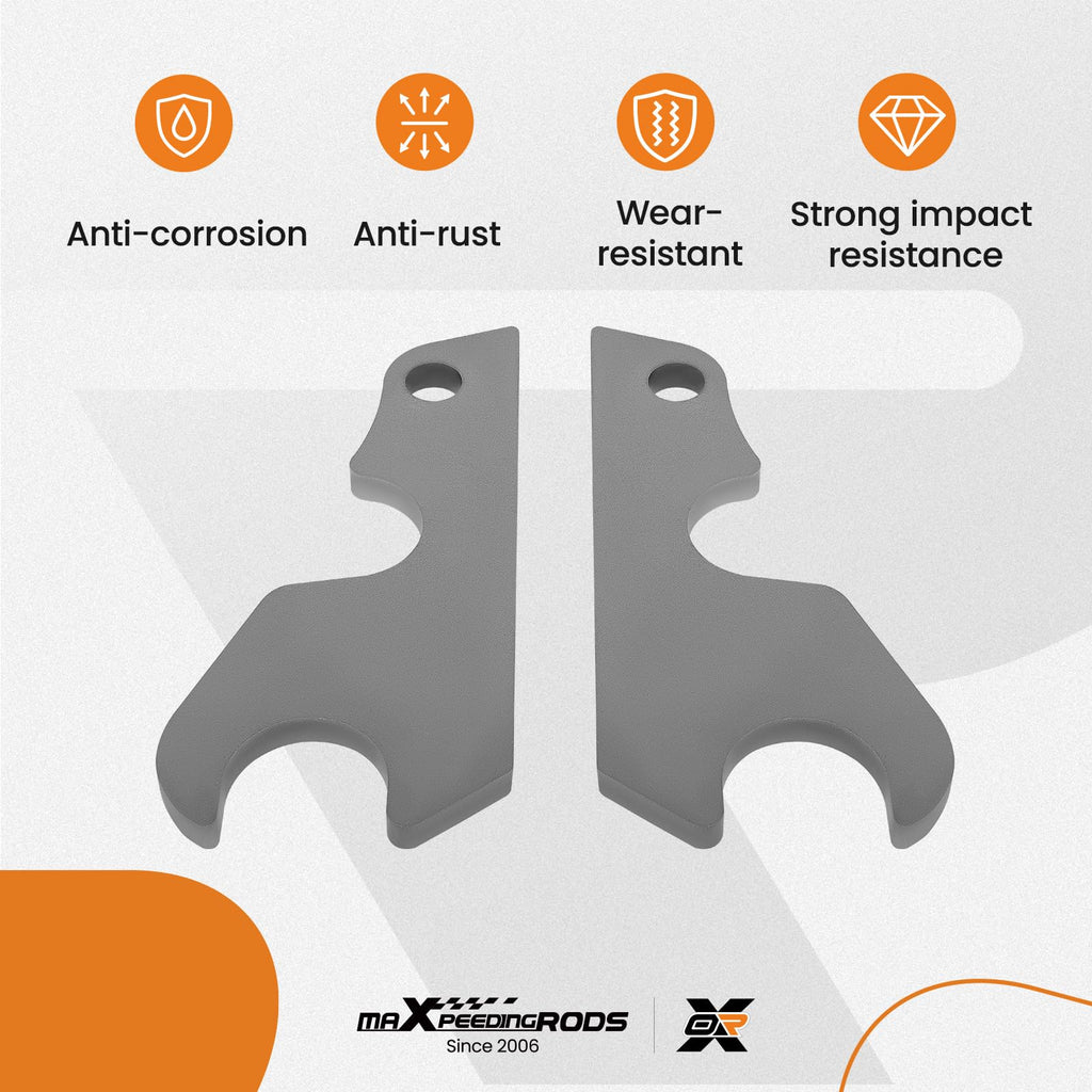 maXpeedingrods 2Pcs U35 Excavator Quick Attach Bucket Ears for Kubota