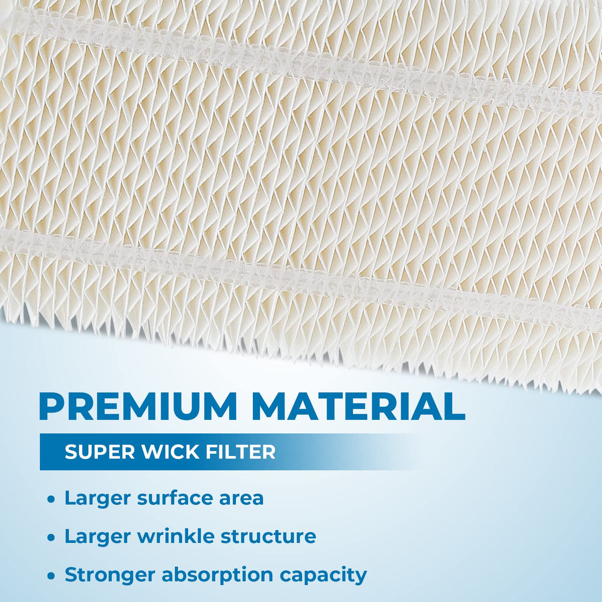 HDC411 Humidifier Wick Filter Replacement for AIR-CARE Essick Air, 4 Pack