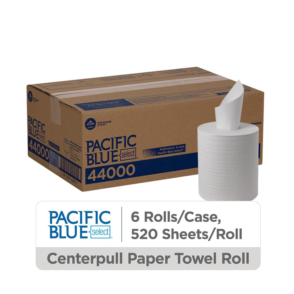 Pacific Blue Select Centerpull 2-Ply Paper Towels (previously Branded Preference) by GP PRO (Georgia-Pacific), White