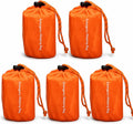 Emergency Sleeping Bag – 84"x36" Thermal Mylar Survival Bivy Sack – Waterproof, Lightweight & Compact Emergency