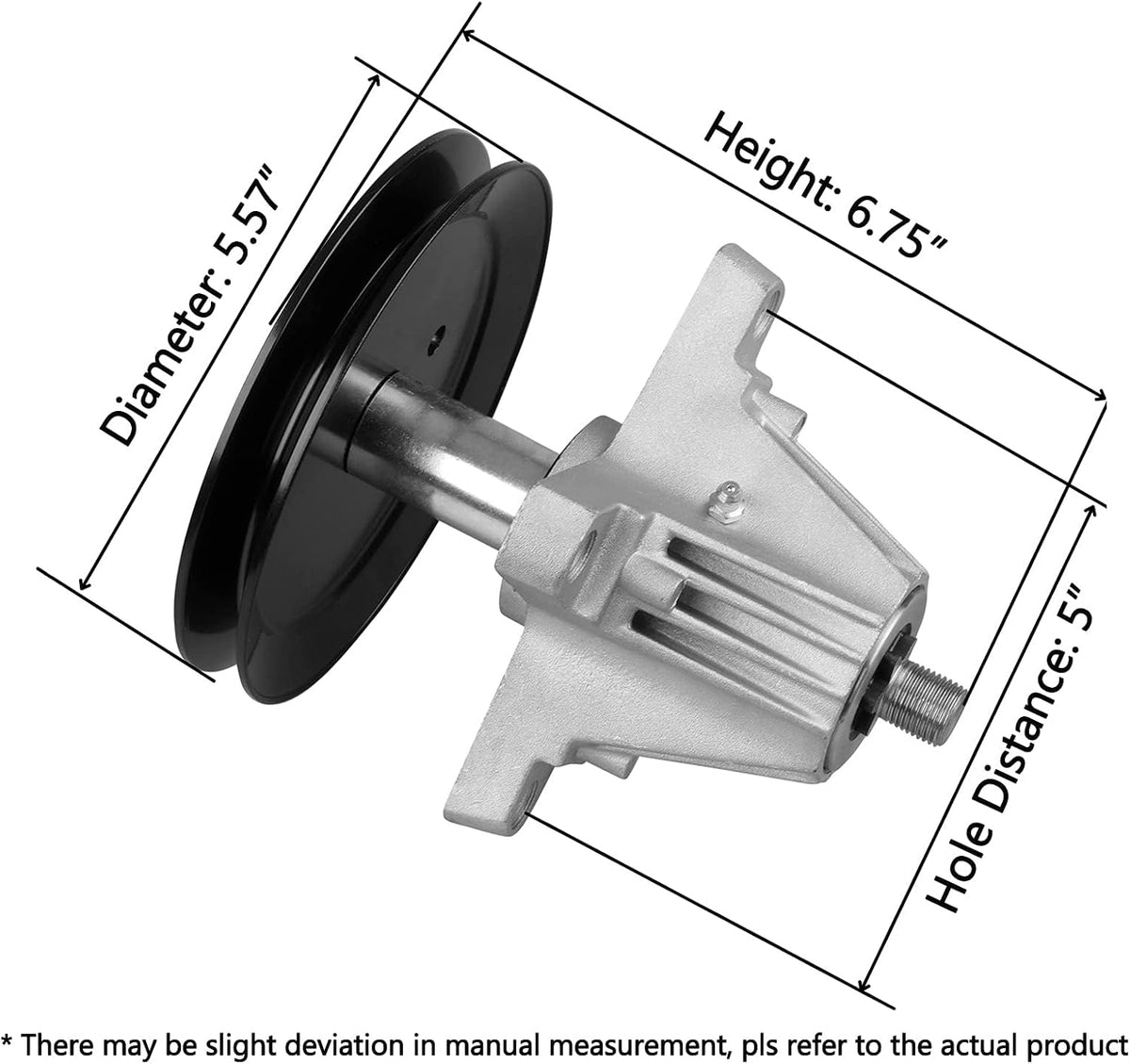 Spindle Fit for Troy Bilt Pony Mower - 918-06991 Spindle Assembly Fit for MTD Huskee Craftsman T1000 T1200 Mower and