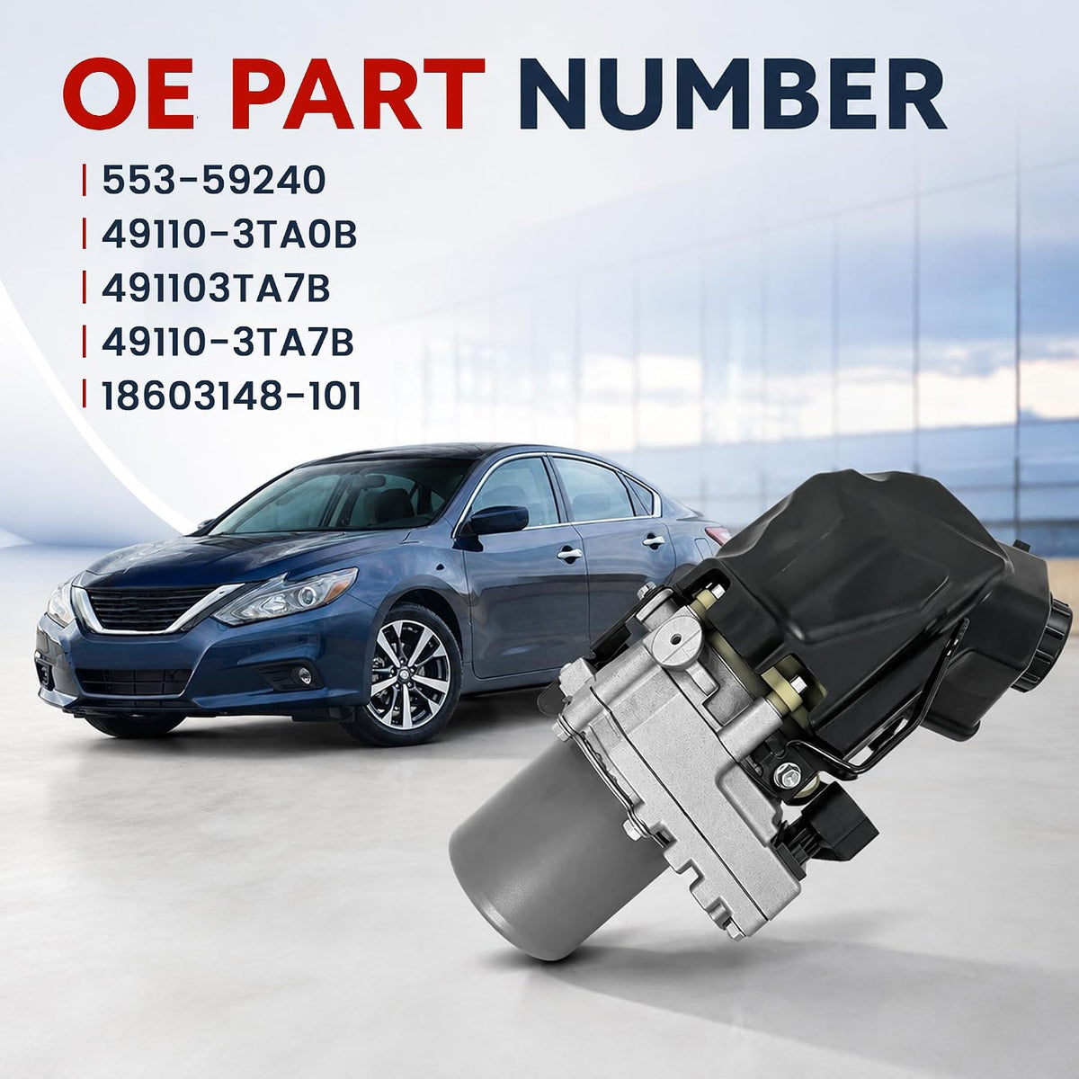 Electric Power Steering Pump Assembly for 2013-2018 Nissan Altima 2.5L