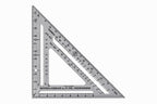 Swanson Tool Co S0107 "Big 12" 12-Inch Speed Square Layout Tool with Blue Book