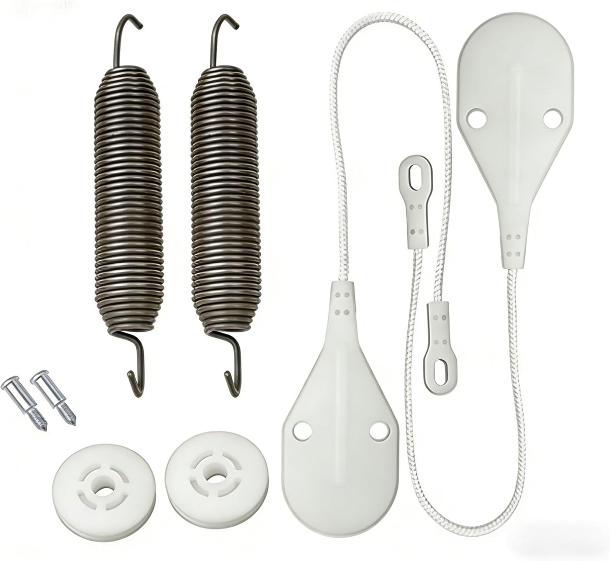 WD49X30778 Dishwasher Door Cable and Spring Repair Kit for GE, Kenmore, Hotpoint, Restores Smooth Opening and Closing