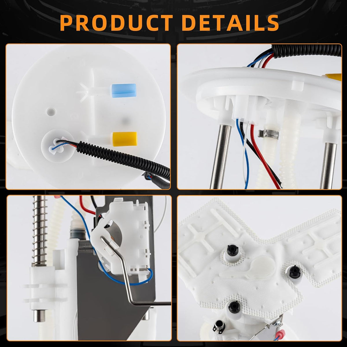 E2362M Electric Fuel Pump Module Assembly Compatible For Lincoln Navigator 2003-2004 5.4L V8 GAS Base Sport Utility 4-Door Replaces P76296M FG0576 2L7Z9H307AA