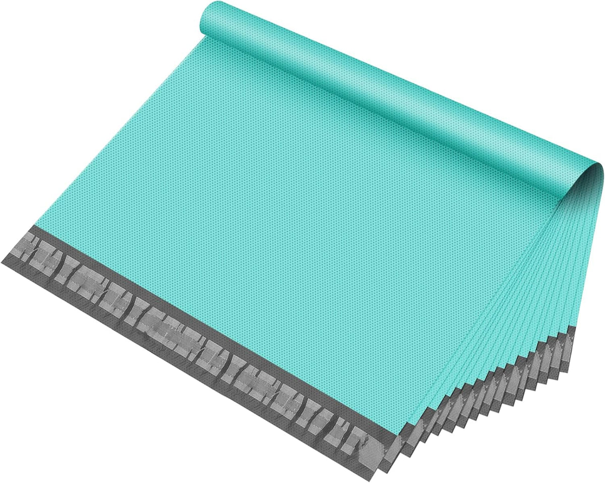Poly Mailers 19x24" 50 Pcs,Large Shipping Bags Embossed Dots Teal
