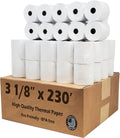 54 GSM CLOVER PoS 3-1/8" x 230' THERMAL RECEIPT PAPER - 50 NEW ROLLS by Nayelish RITEMADE for Clover Station