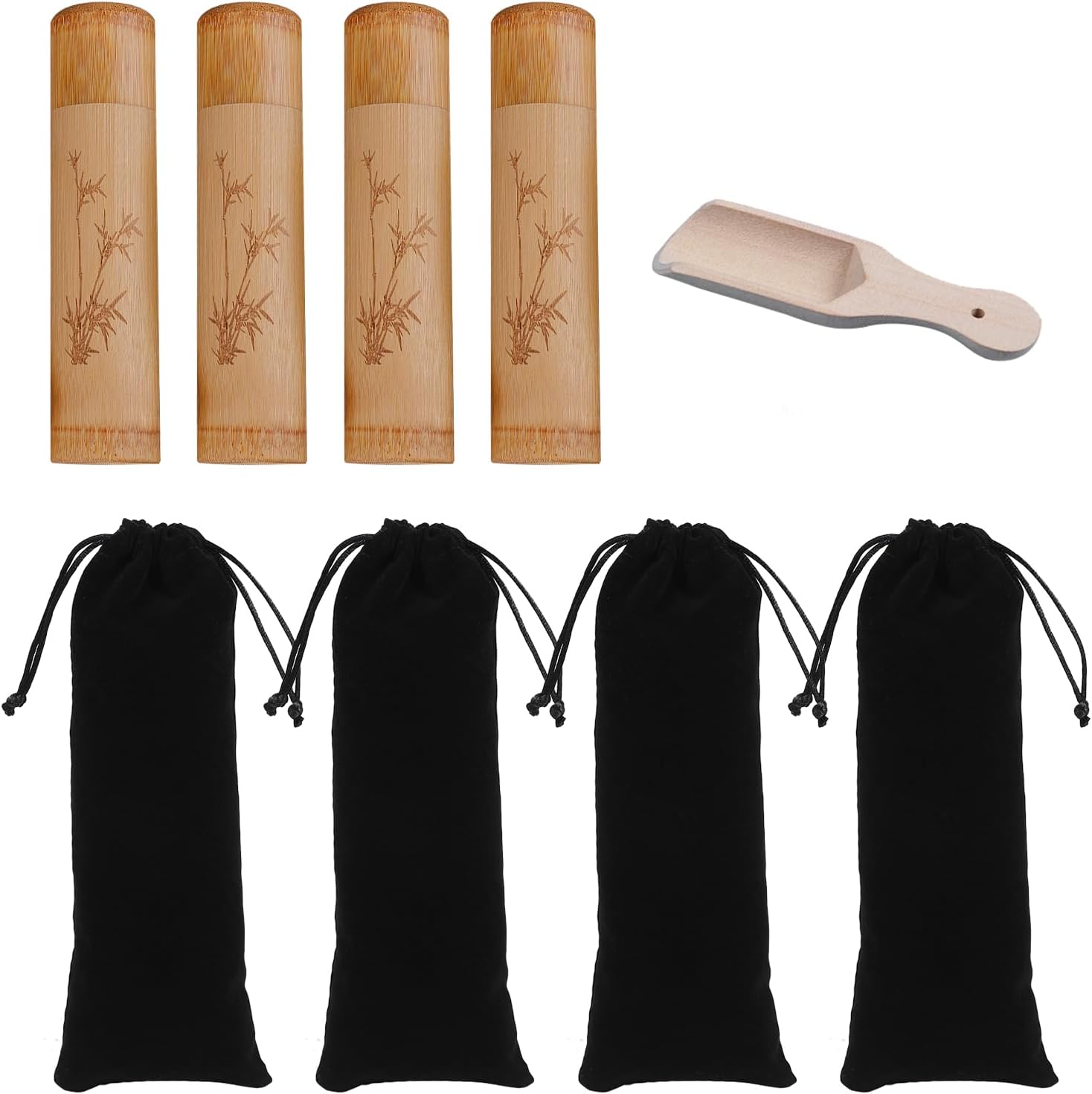 Biodegradable Bamboo Scattering Urn for Human Ashes
