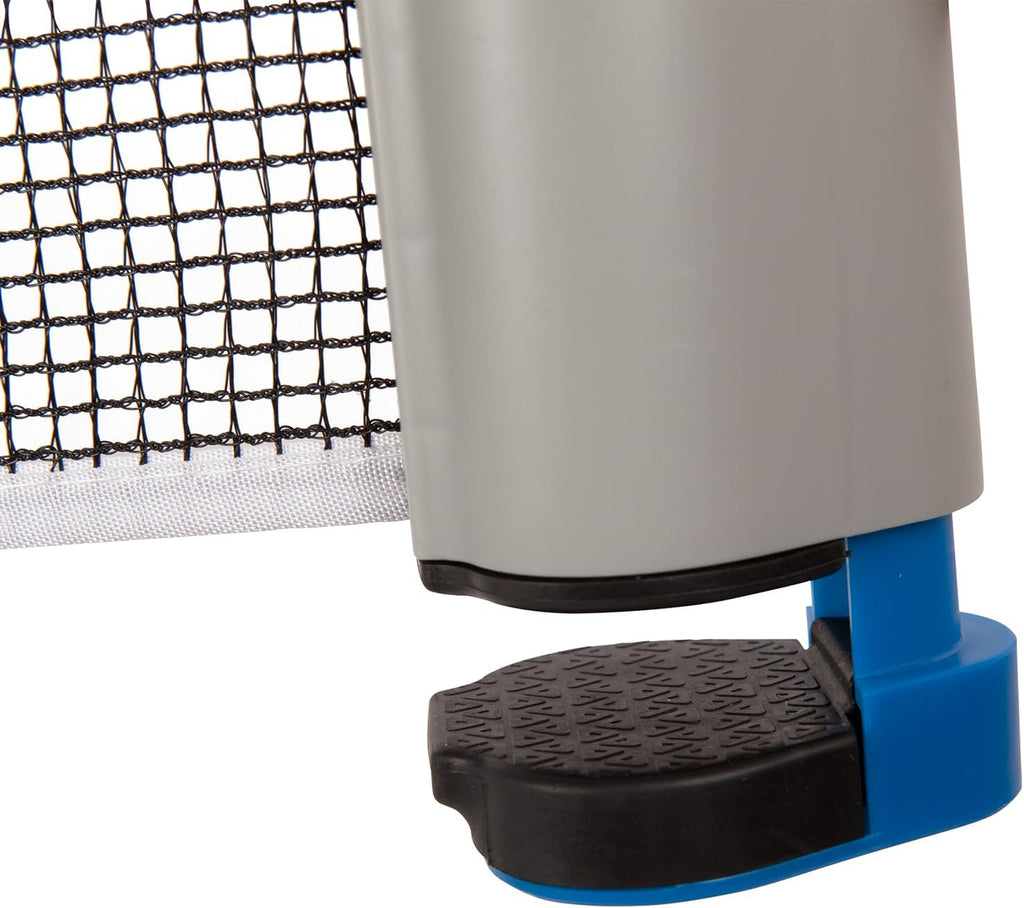 Anywhere Table Tennis: Ping Pong Paddles, Balls, and Portable Net & Post Set To Go, 10.1"L x 10.1"W x 3.2"H