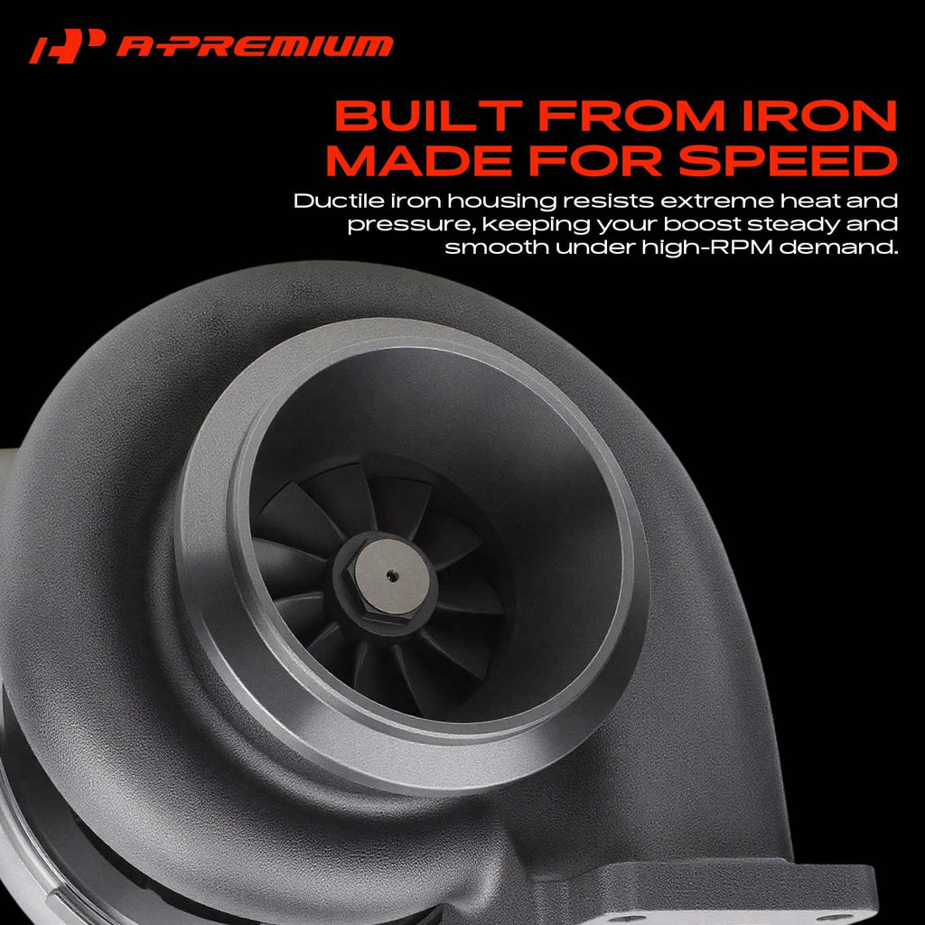 A-Premium Complete Turbo Turbocharger Kit with Gasket
