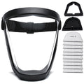 Full Face Shield, Clear Adjustable Visor for Grinding and Yard Work