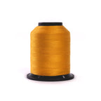 100% Polyester, 3ply, 50wt Thread Cones, 1,100 Yards, Gold