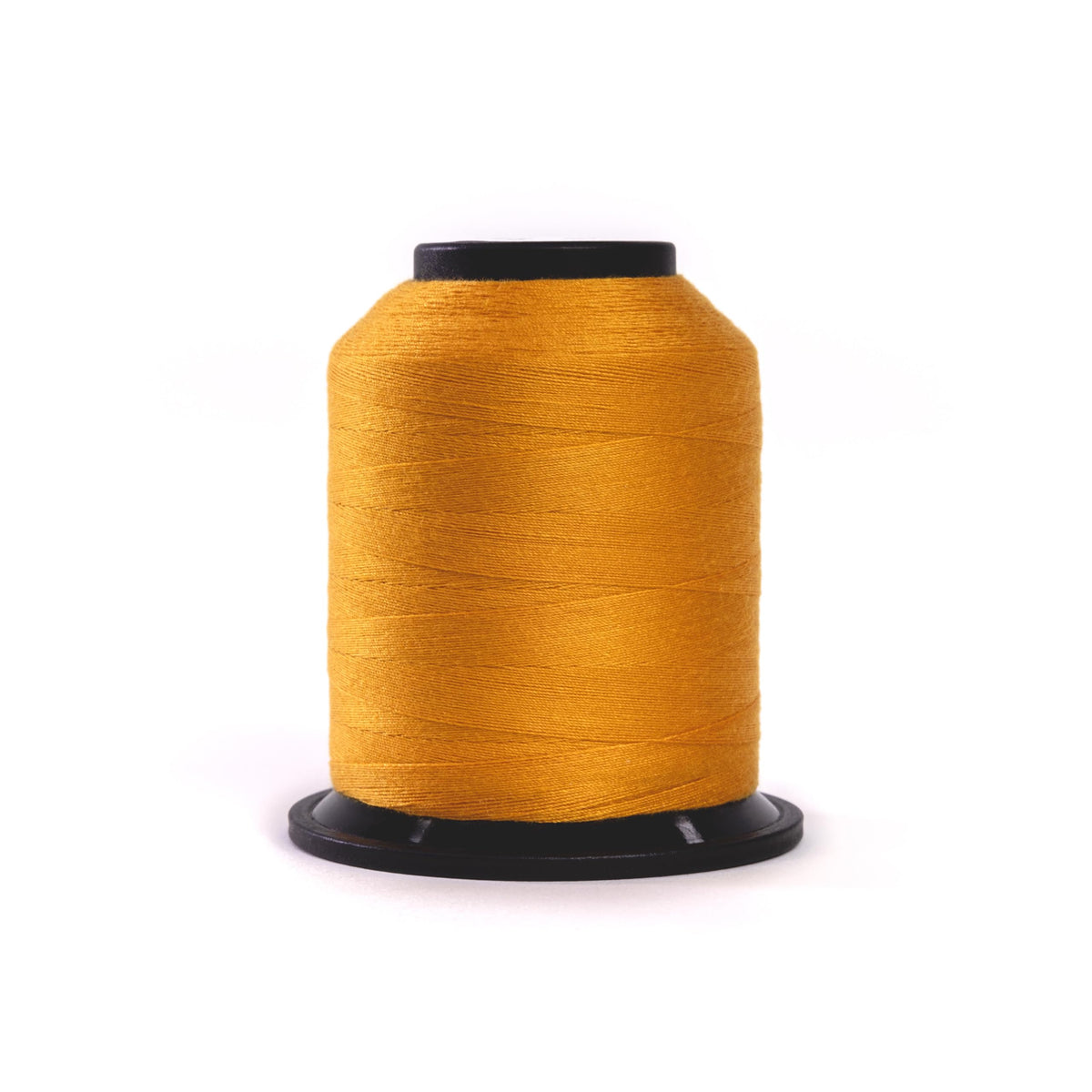 100% Polyester, 3ply, 50wt Thread Cones, 1,100 Yards, Gold